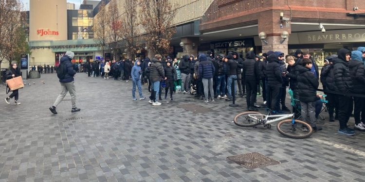 Why hundreds were queuing from 4am in the city centre Why hundreds were queuing from 4am in the city centre