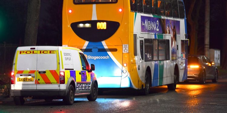 Boy, 15, stabbed after fight on 19 bus in front of horrified passengers