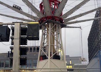 Two arrests after Christmas fairground ride ‘crashed to the ground’