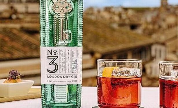 No3 London dry gin voted 'best gin in the world' slashed by 15% in Amazon sale