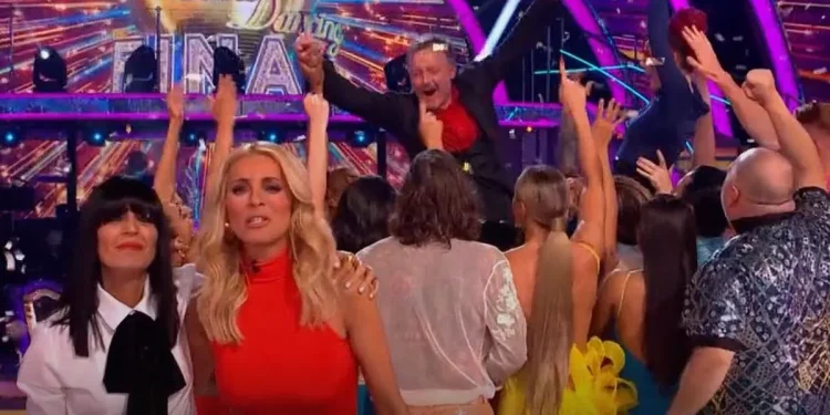 BBC Strictly Come Dancing viewers taken aback as they spot co-star’s reaction after Chris McCausland win BBC Strictly Come Dancing viewers taken aback as they spot co-star’s reaction after Chris McCausland win